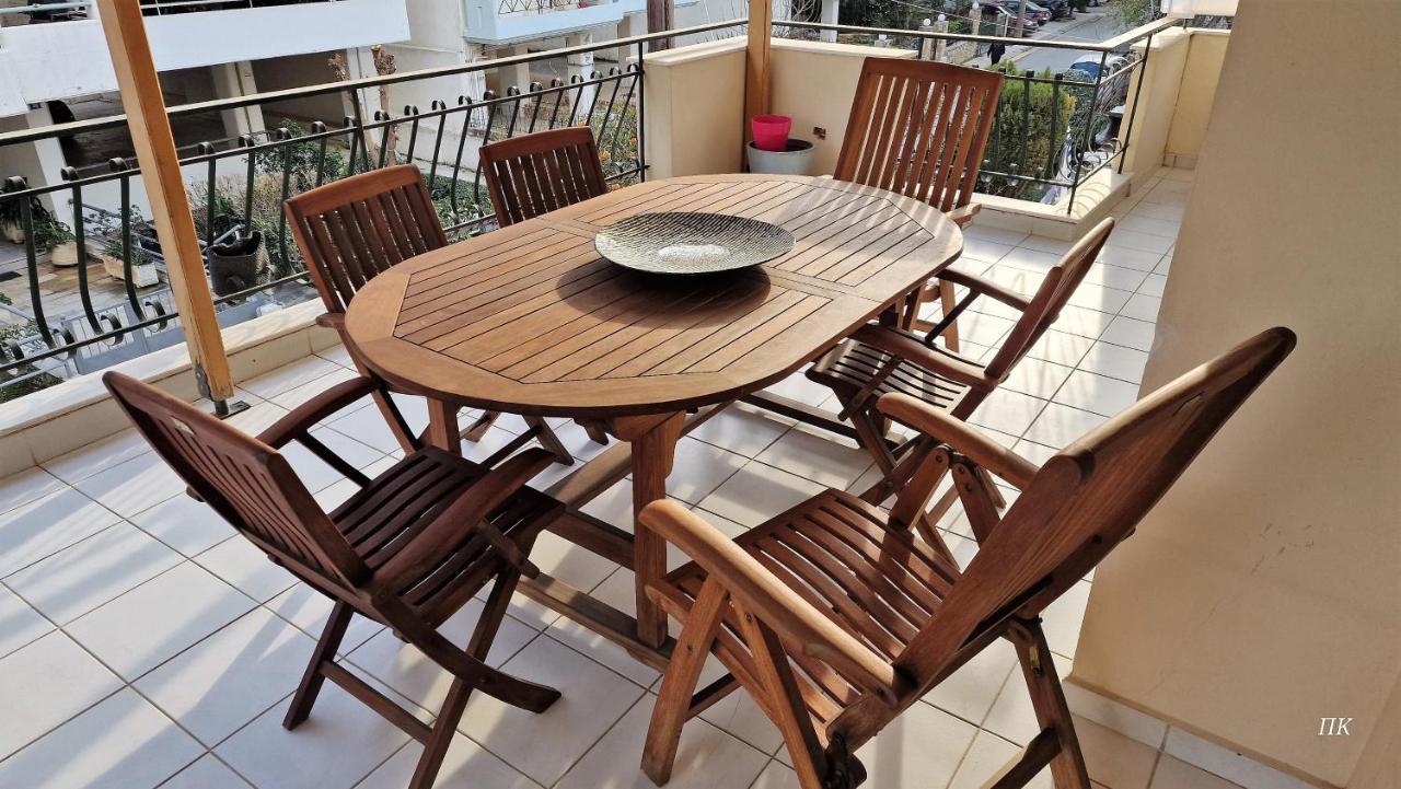 Two Bedroom Flat Near Airport Pallini  Exteriör bild